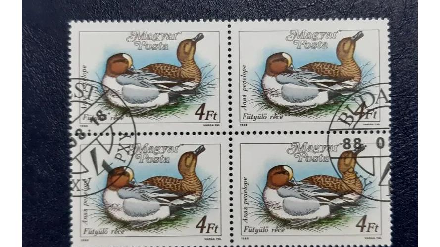 بلوک تمبر اردک - مجارستان 1988 سری 3