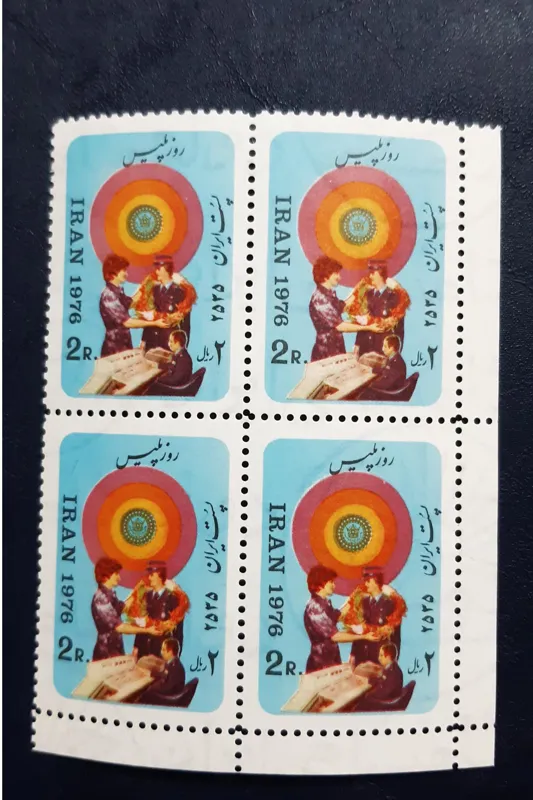 تمبر روز پلیس - 1355