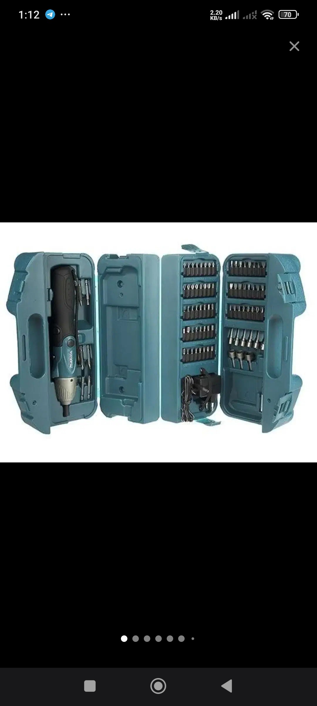 پیچگوشتی شارژی خانگی ماکیتا اصلی مدل 6723dw