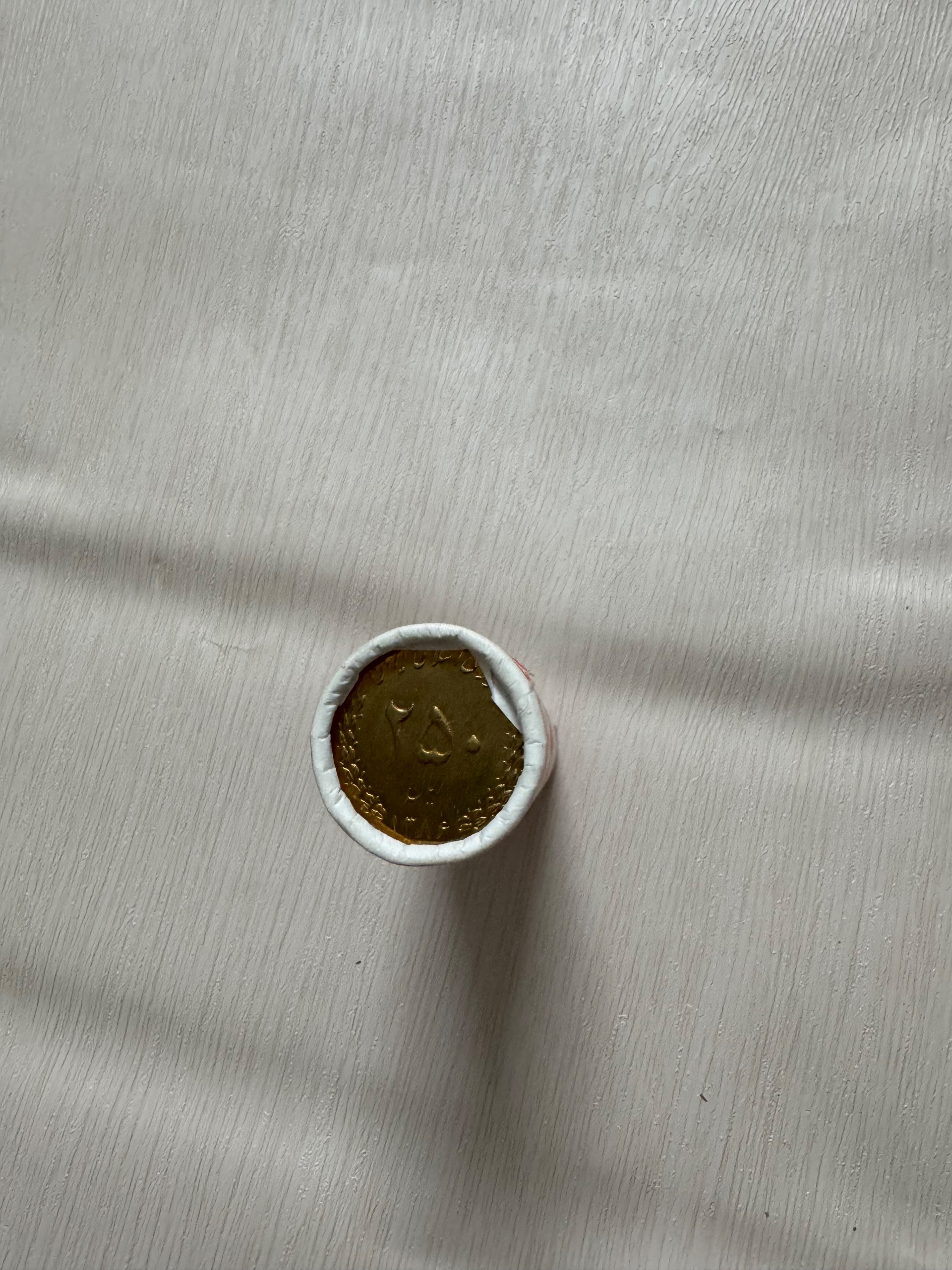 رول سکه25تومنی گل اناری