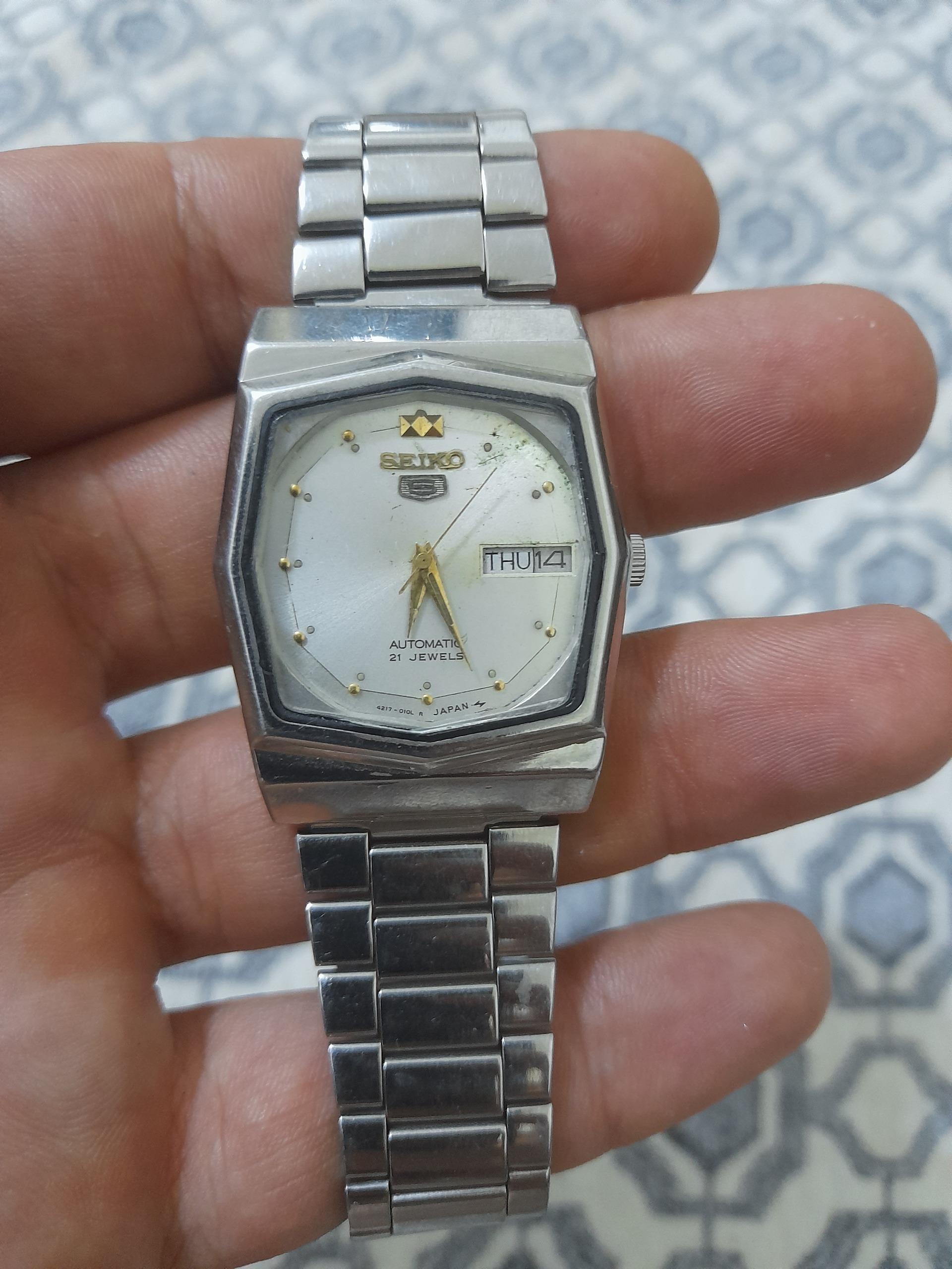 سیکو اتوماتیک کلکسیونی چهار گوشه