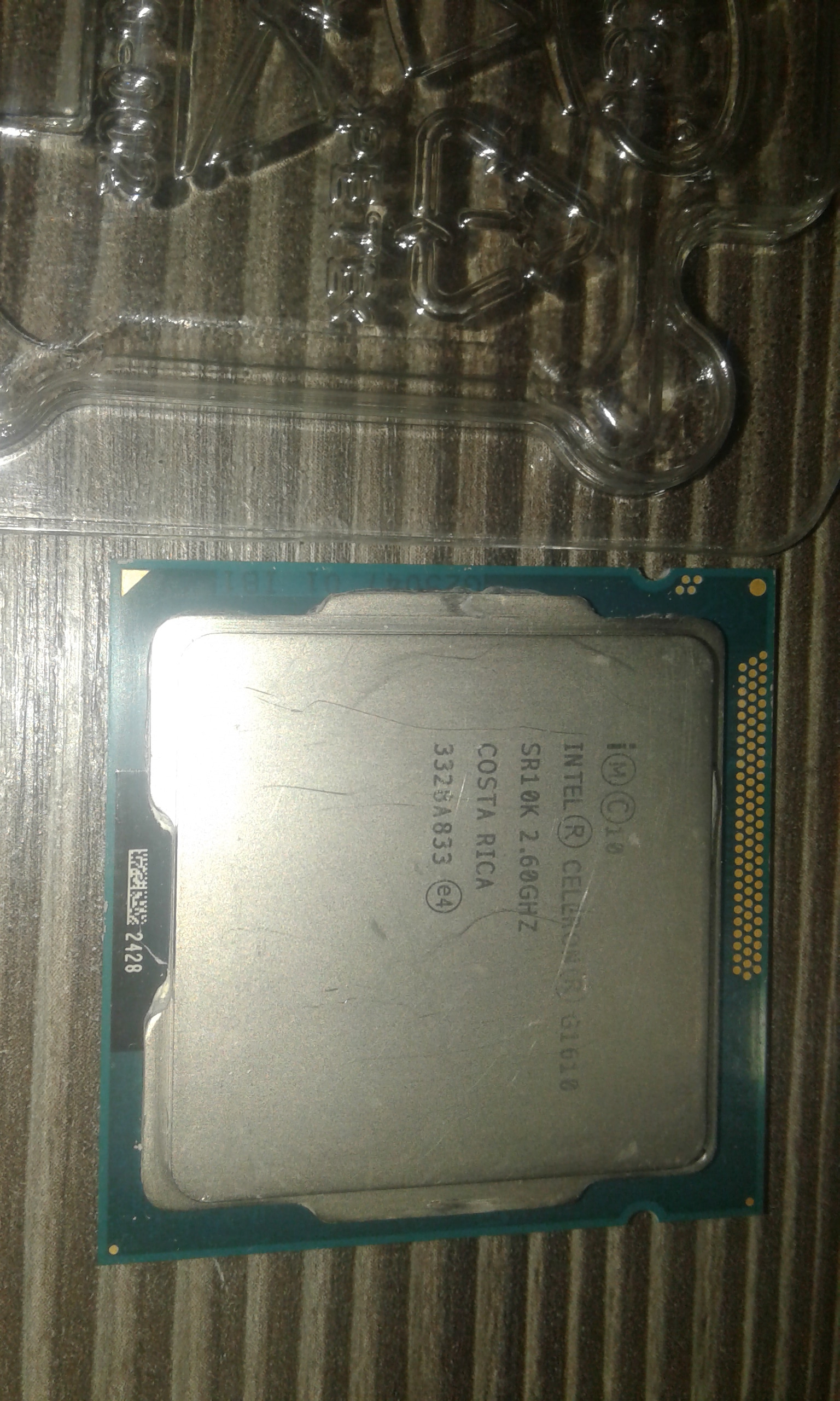 پردازنده کامپیوتر اینتل Celeron G1610 استوک