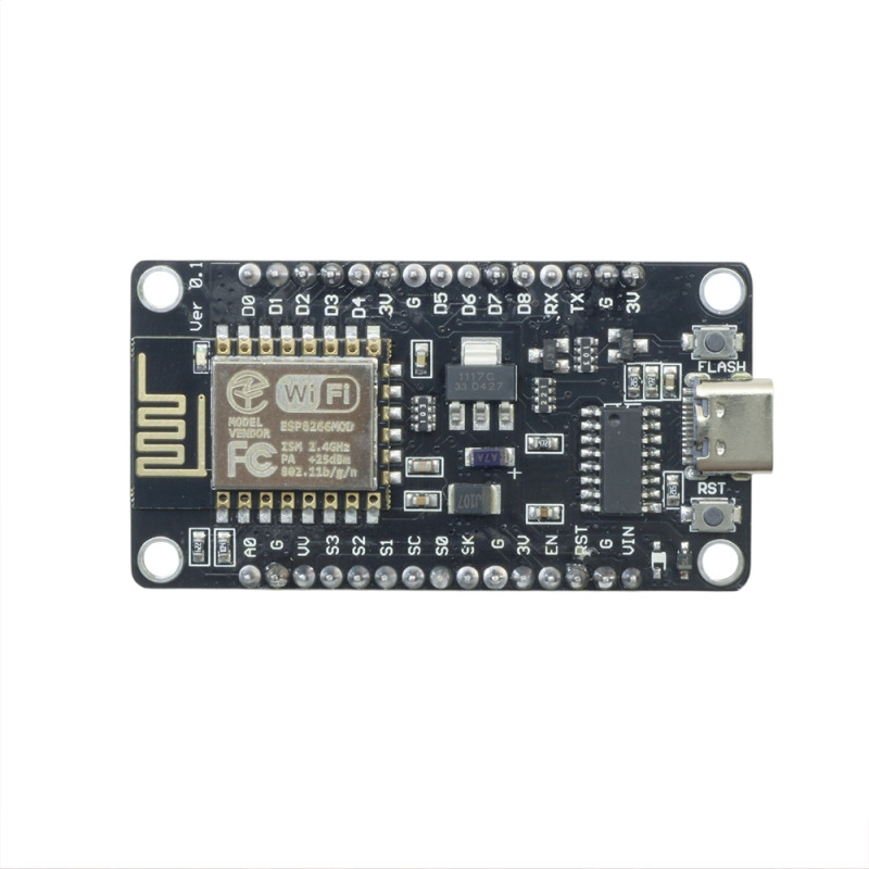 برد توسعه NodeMCU LUA V3 دارای هسته وایفای ESP8266