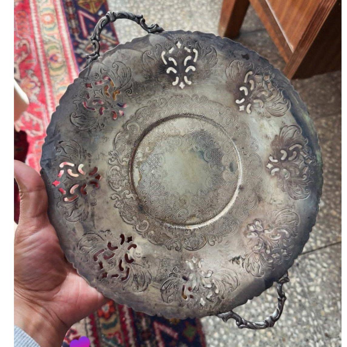 شیرینی خوری انگلیسی سیلورپلیت