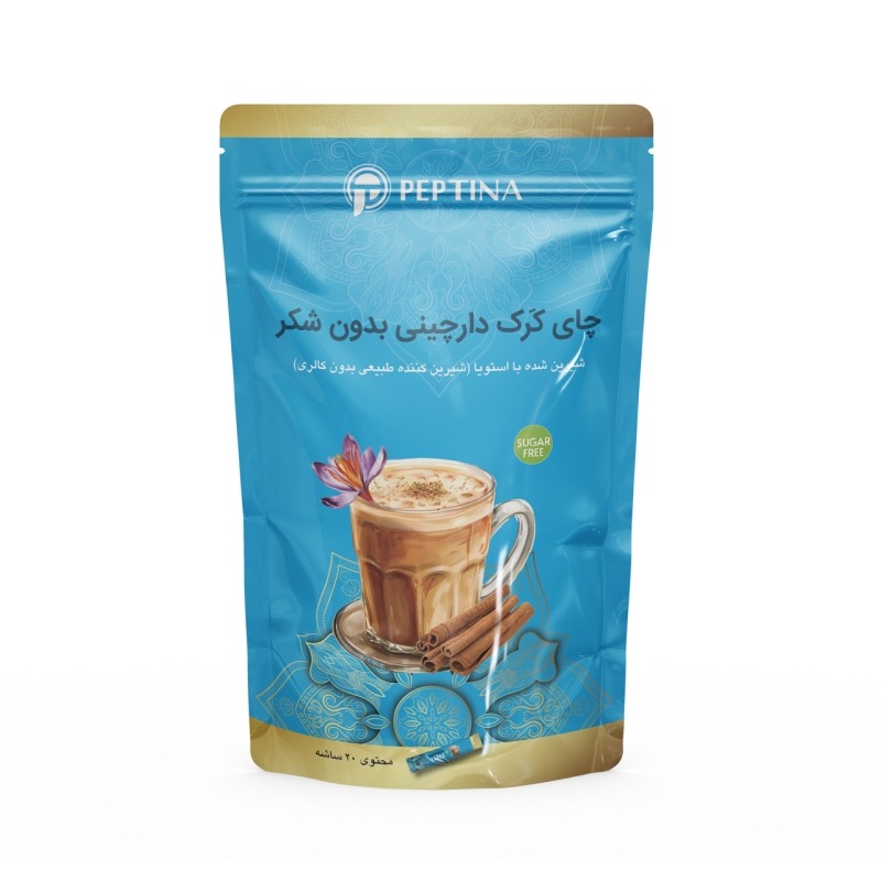 چای کرک دارچین بدون قند پپتینا 20 ساشه ای