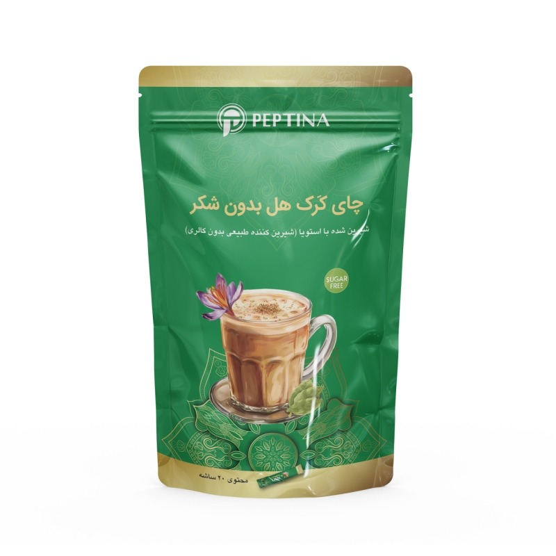 چای کرک هل بدون قند پپتینا پاکت 20 ساشه ای
