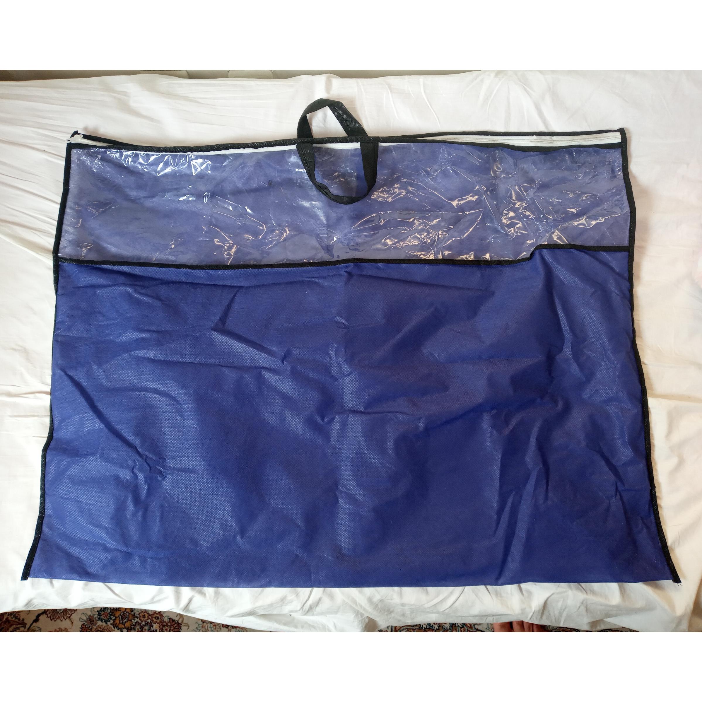 ساک کاور لباس پتو 1متر در 60 سانت زیپ دار