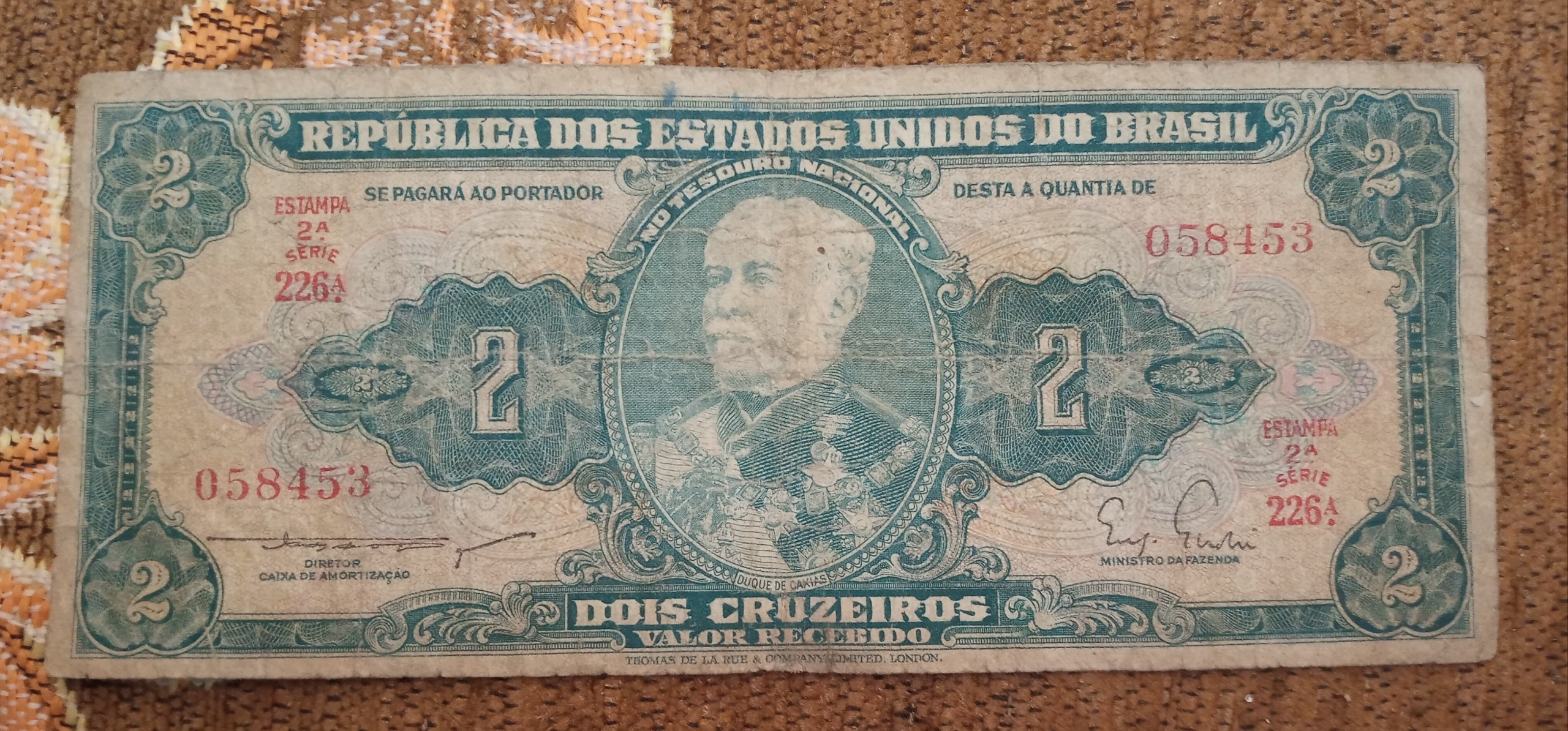 اسکناس قاره آمریکا نوع کمیاب