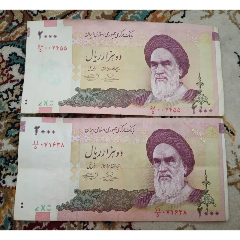 امضاها کم رنگ پررنگ بنفش اسکناسها