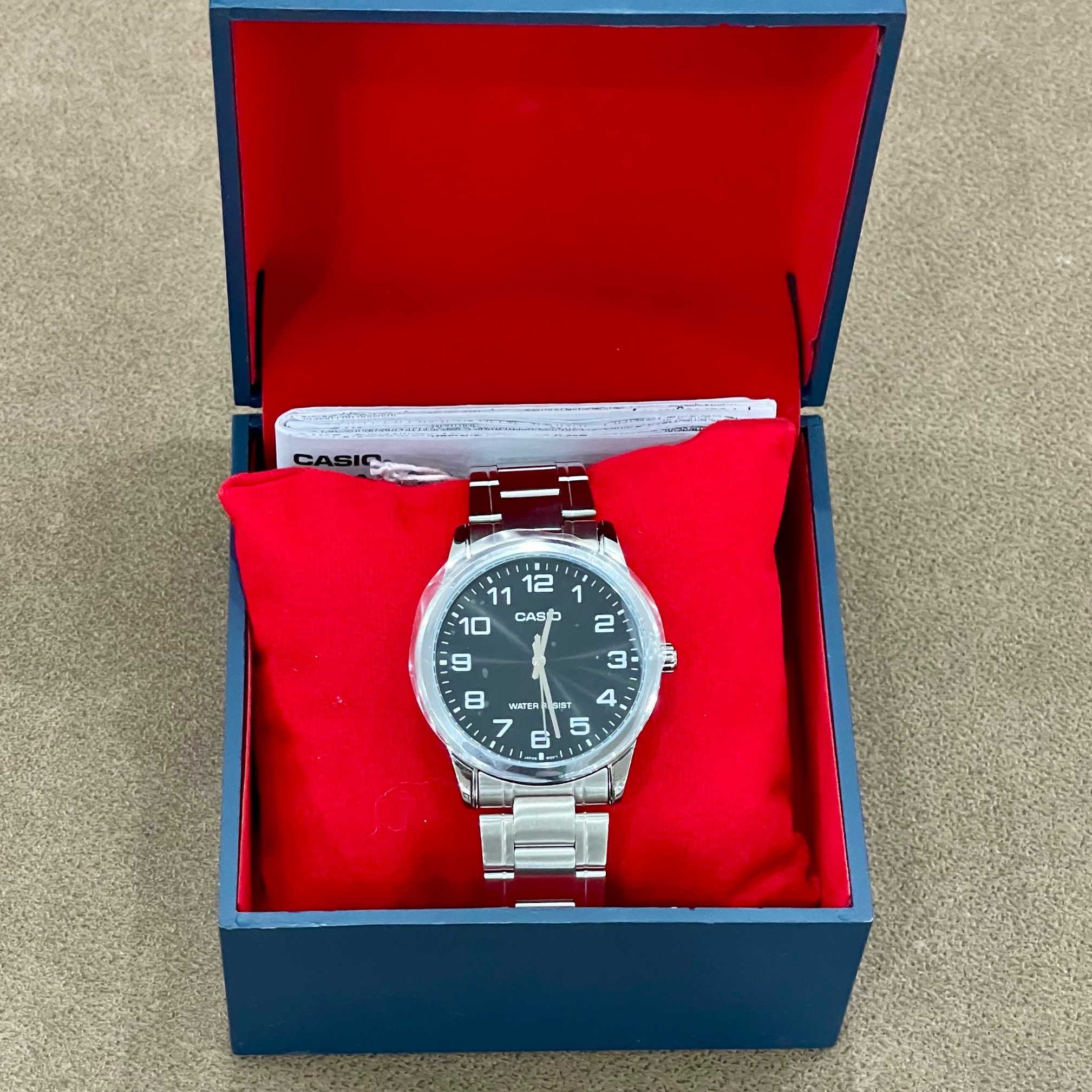 ساعت مردانه کاسیو مدل CASIO TP-V001D-1BUDF
