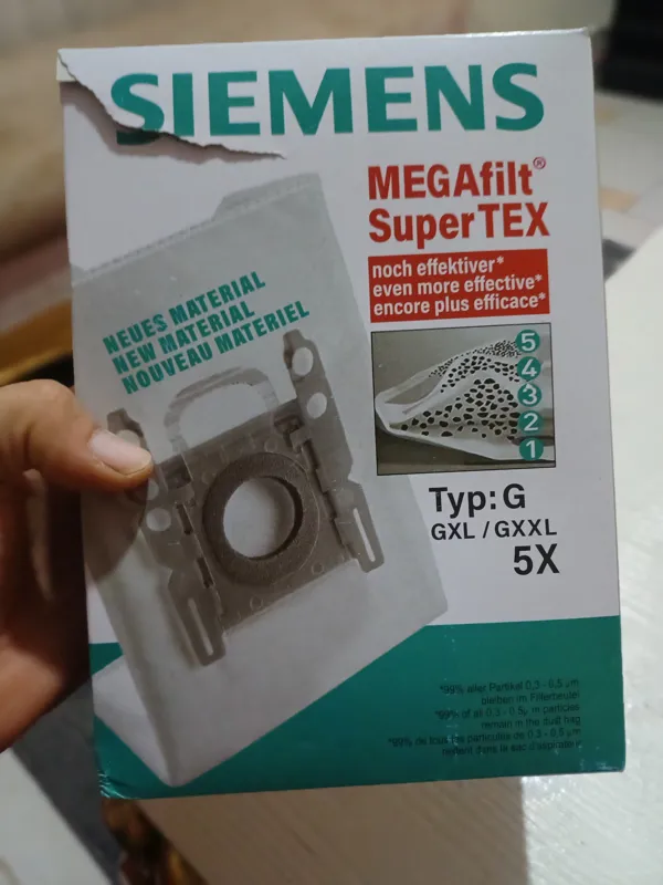 کیسه جارو برقی siemens