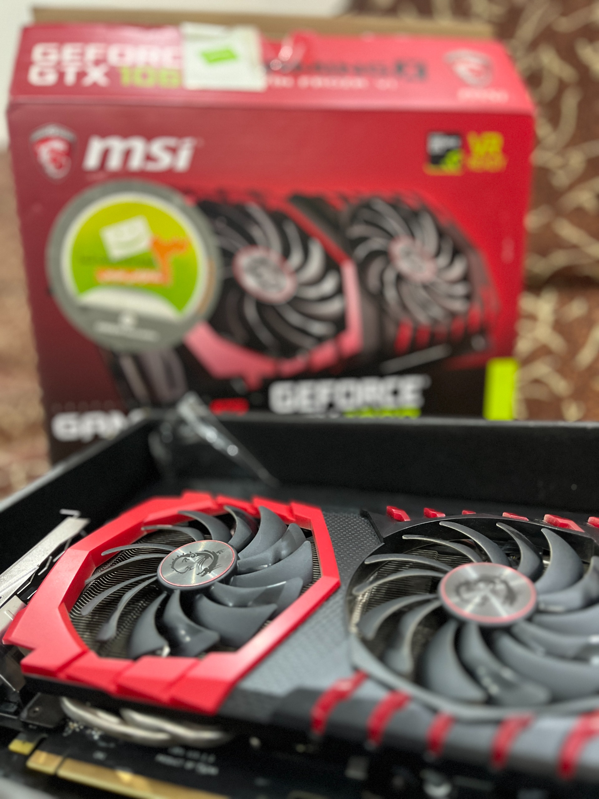 کارت گرافیک MSI NVIDIA GEFORCE GTX 1060 6G