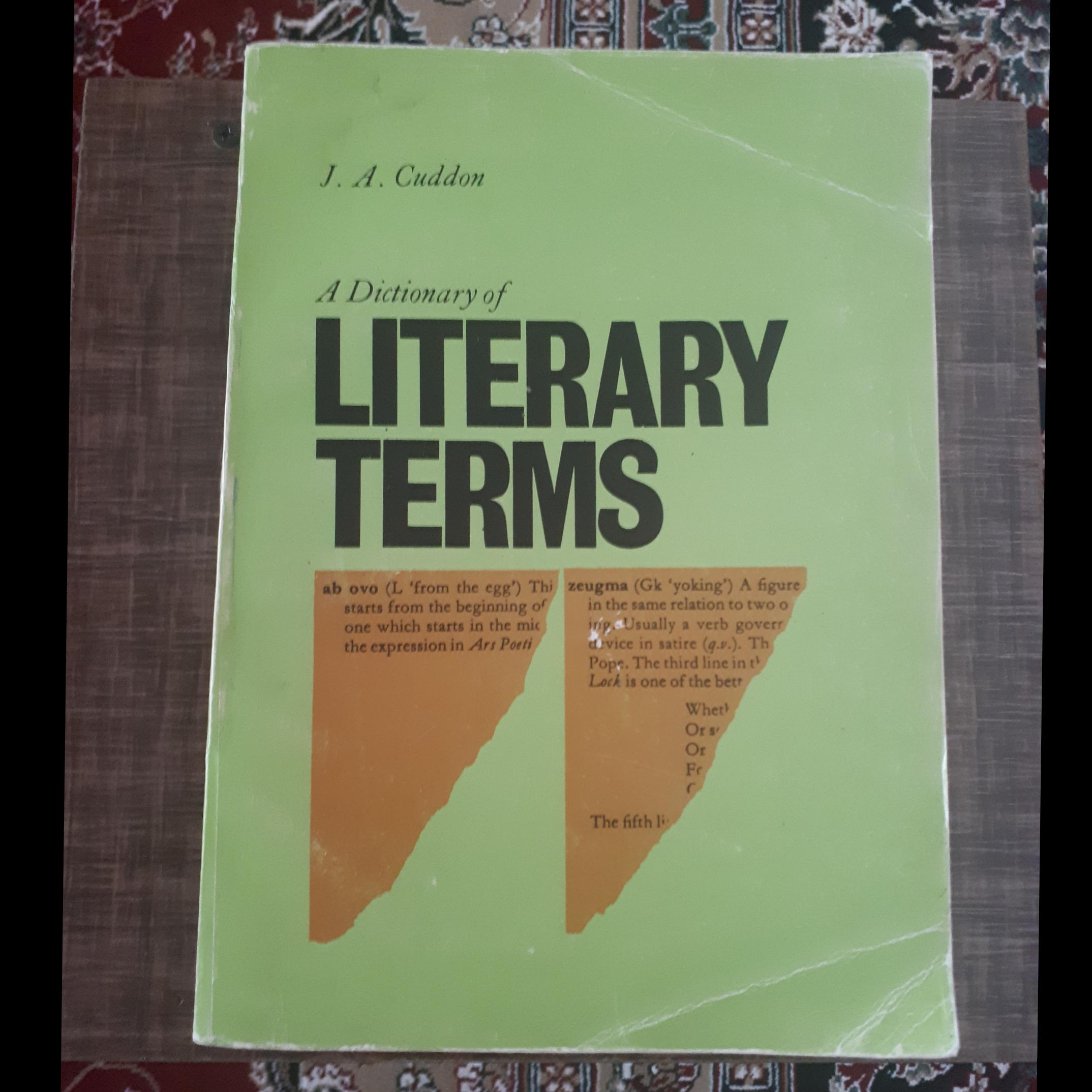 Cudden _ A Dictionary of Literary Terms
