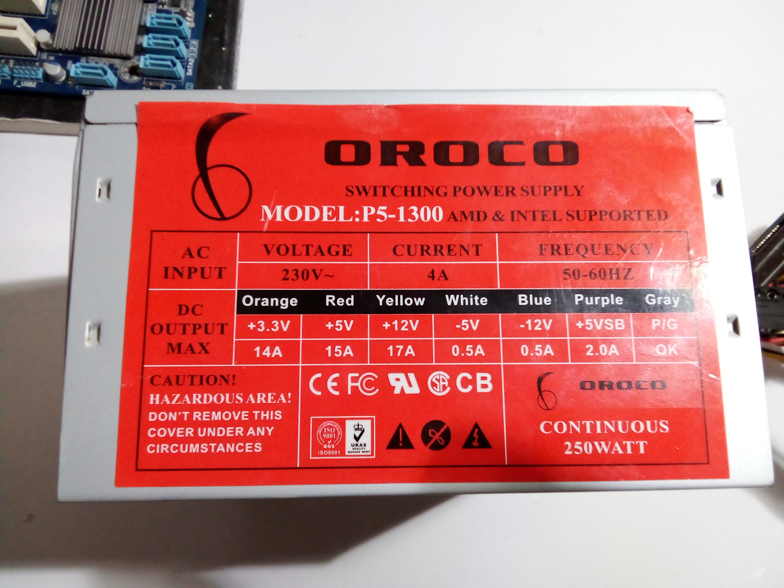 پاور OROCO فن بزرگ