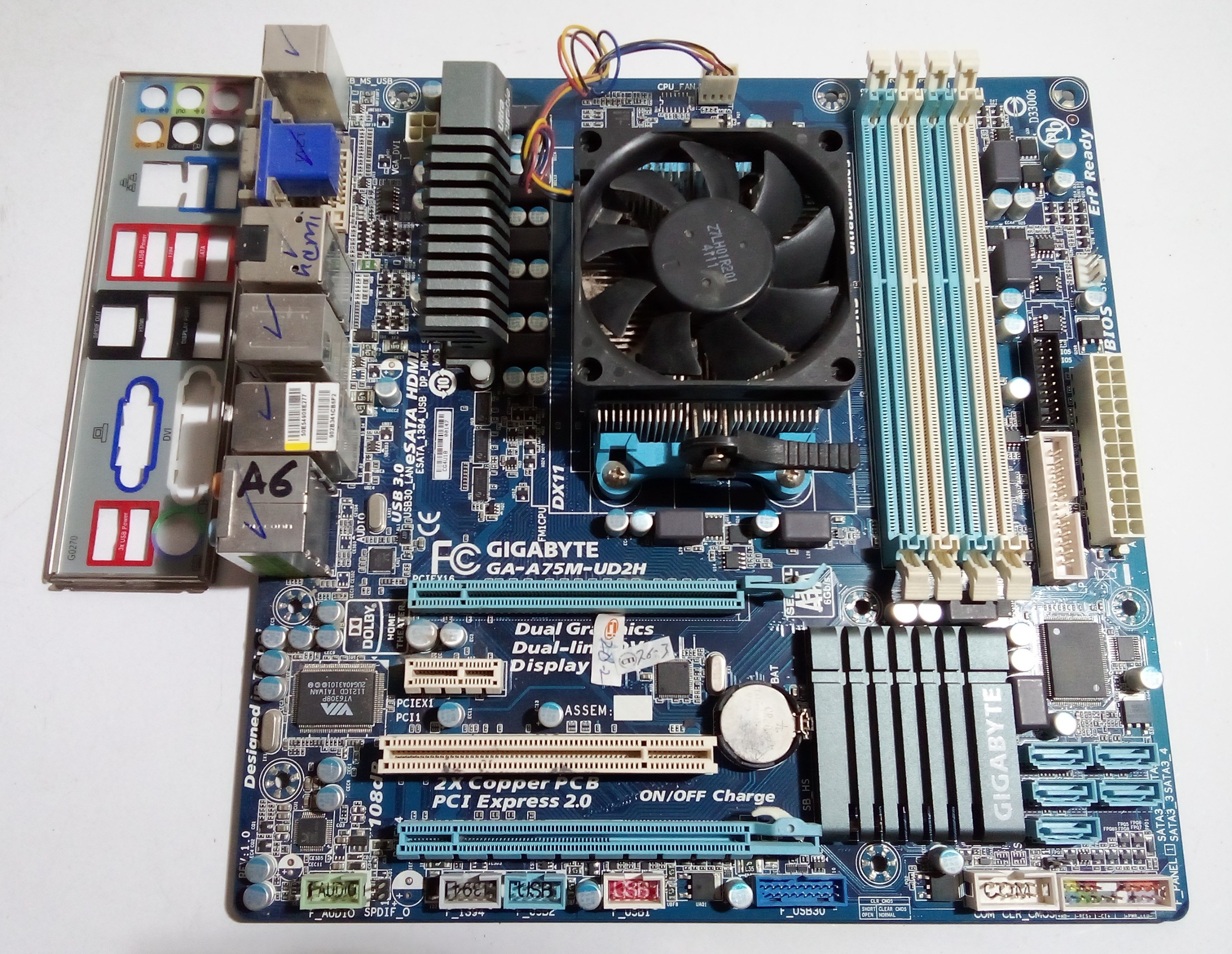 باندل گیگابایت A75M DDR3