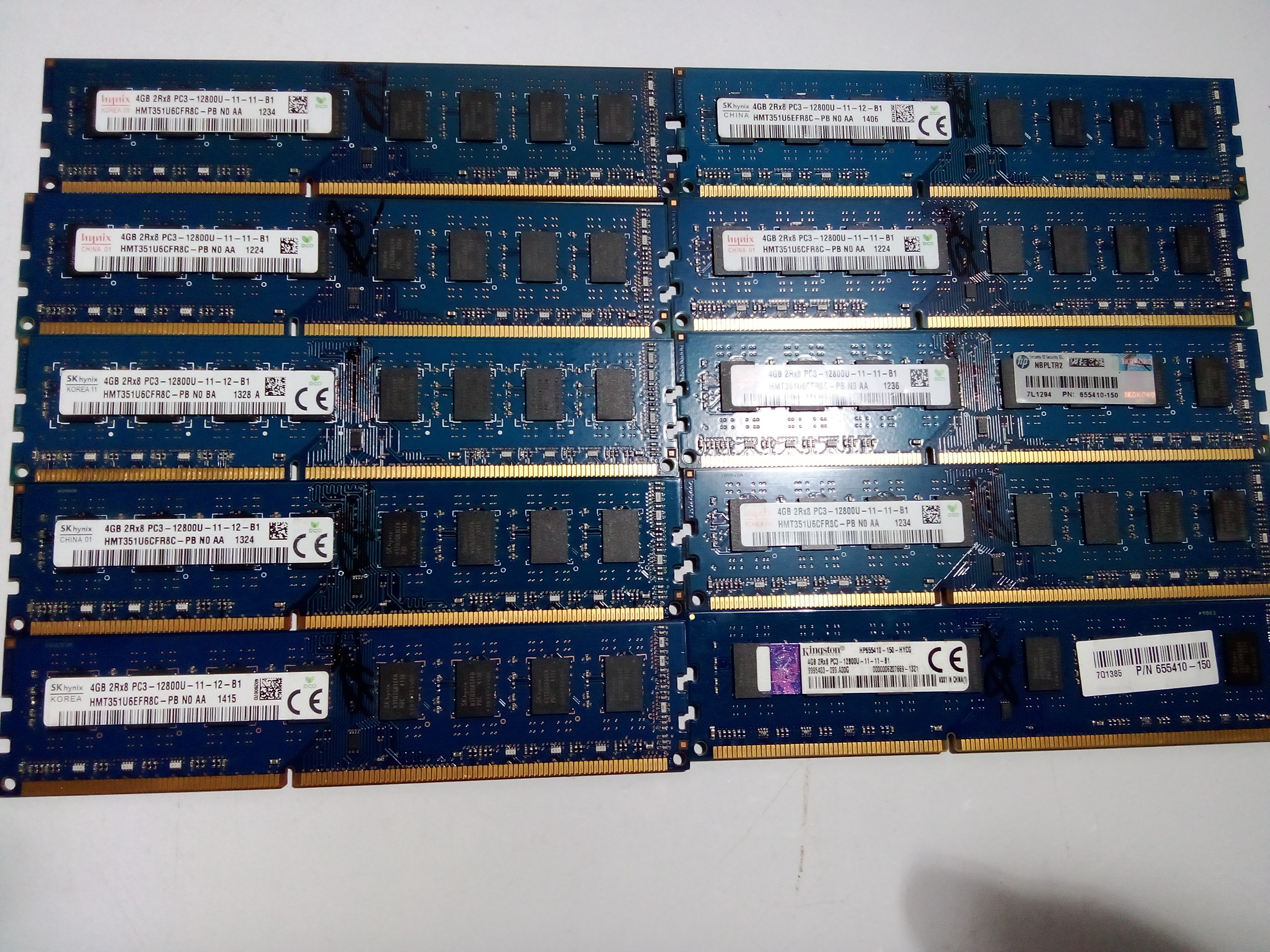 رم 4 گیگ ddr3 باس 1600 هاینیکس سازگار با سوکت 775