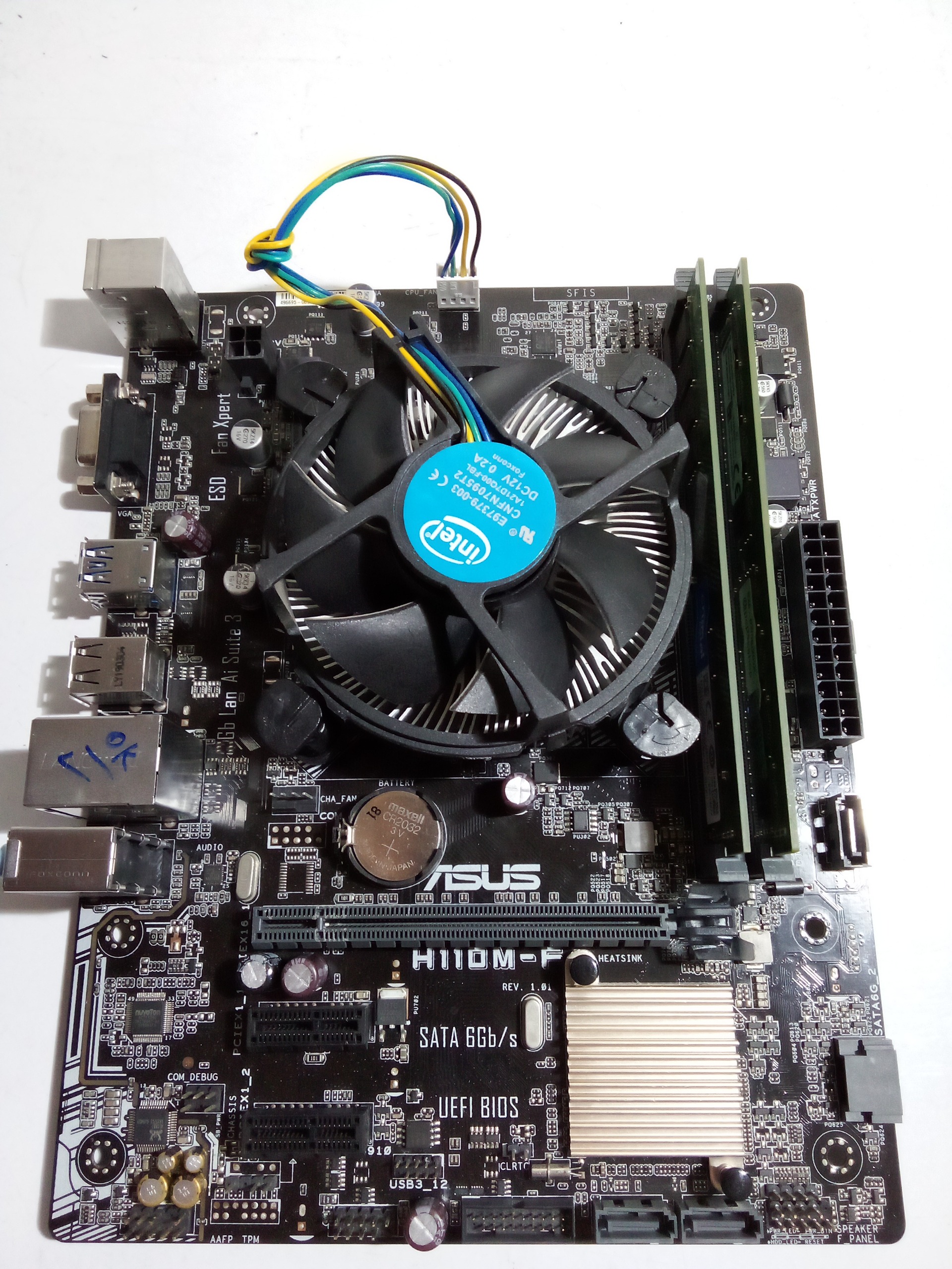 باندل ایسوس H110 - cpu i3 - 6100 و 8 گیگ رم