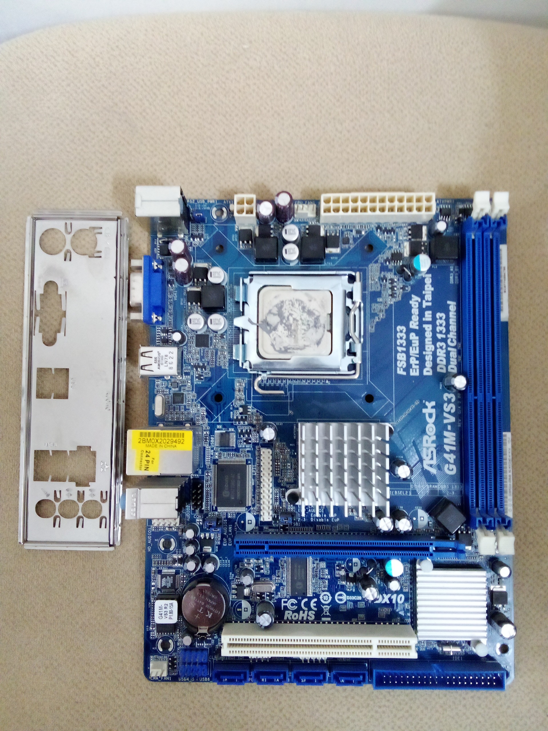 باندل ازراک g41 CPU E7200