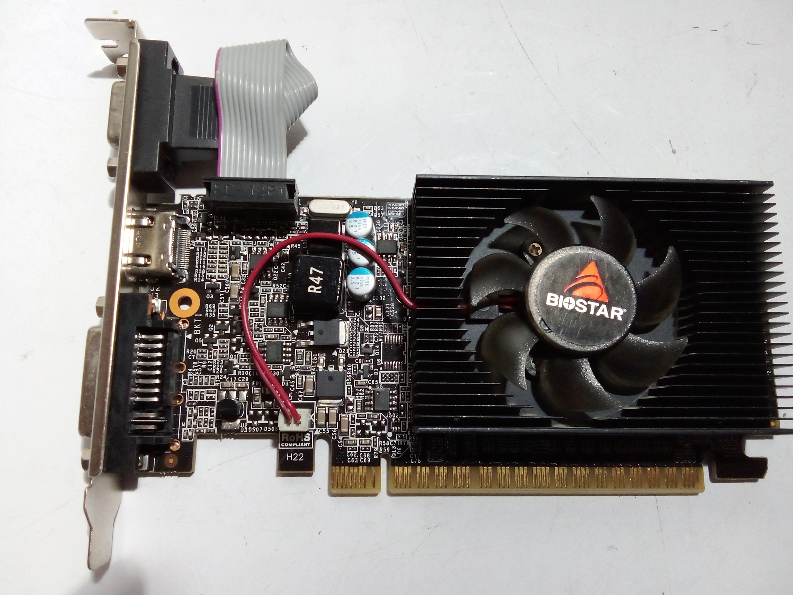 گرافیک بایوستار GT610 دو گیگ