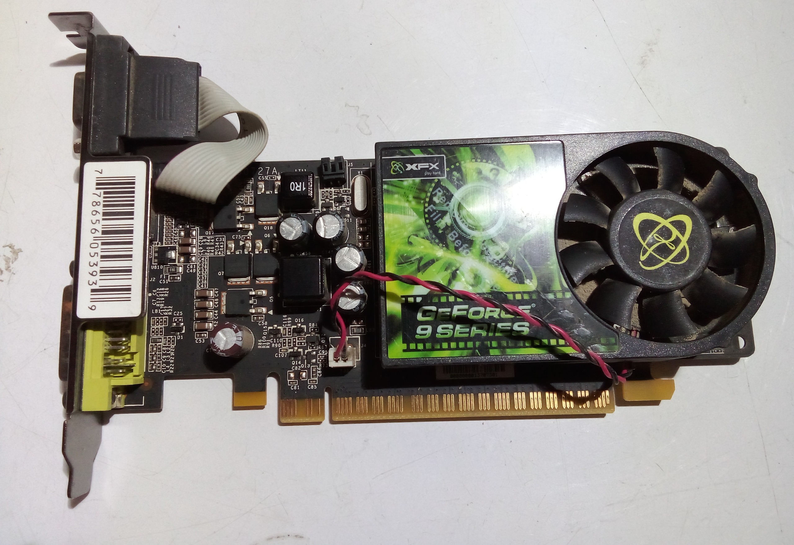 گرافیک XFX 9500GT یک گیگ 128 بیت HDMI پلمپ