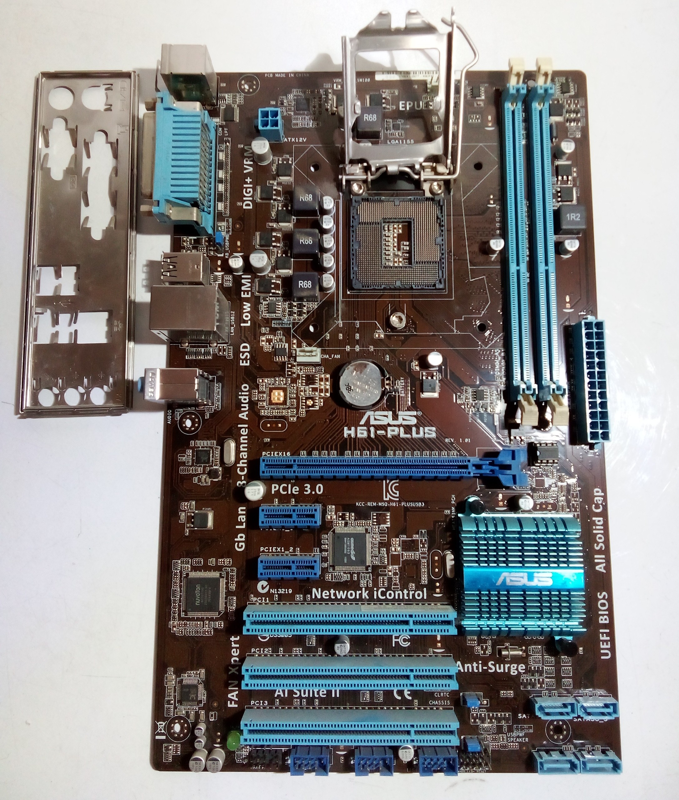 مادربرد ایسوس H61 PLUS