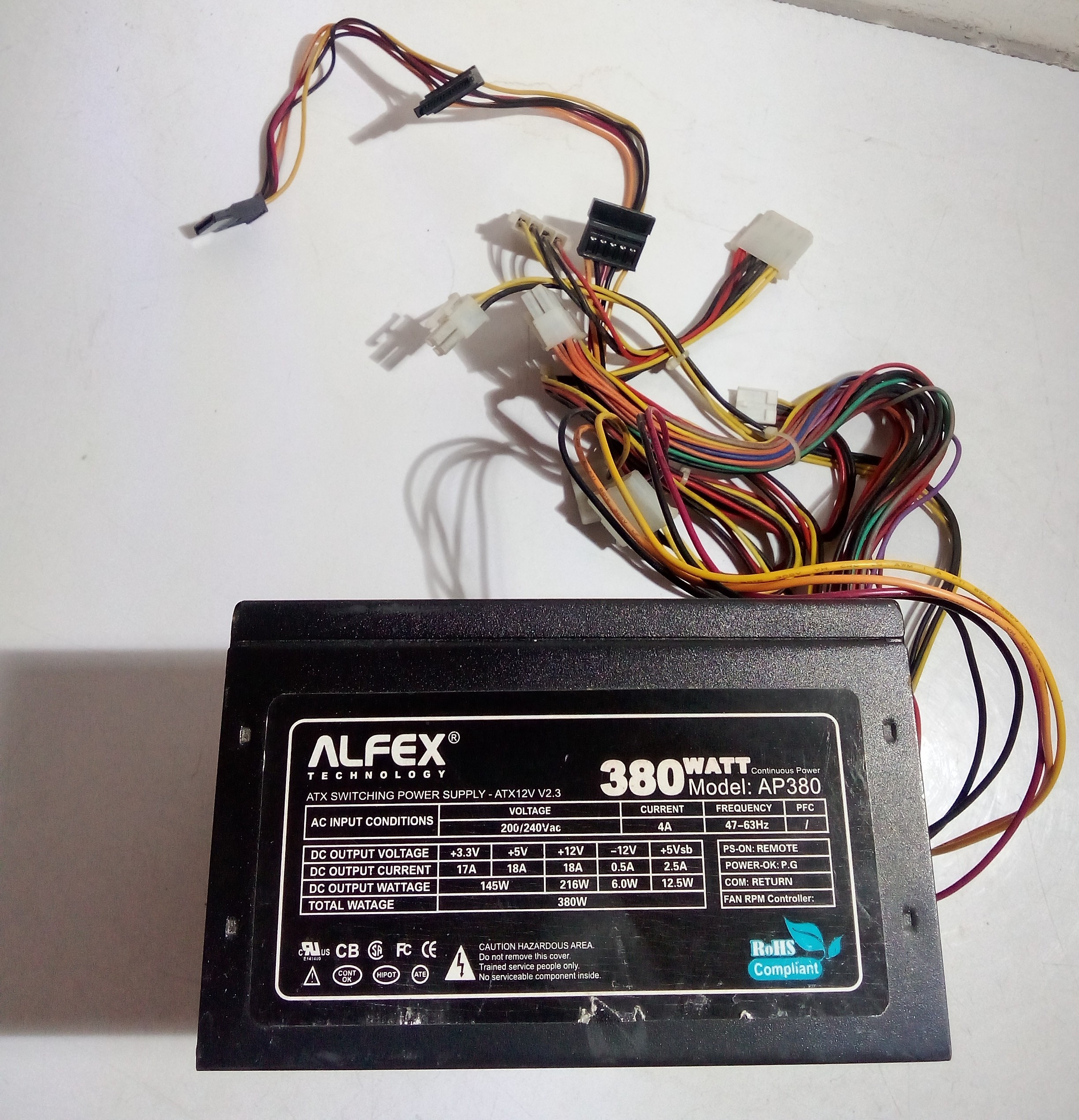 پاور 380 وات واقعی Alfex