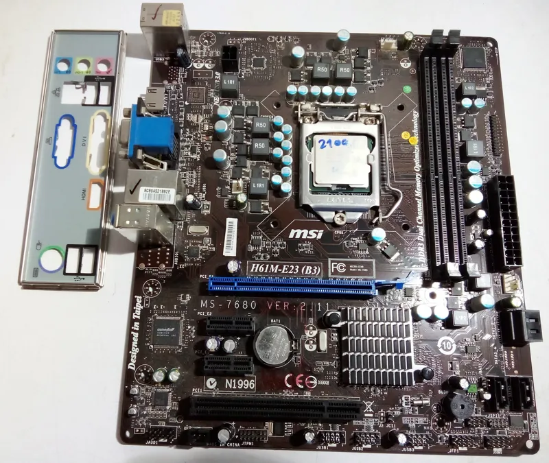 مادربرد MSI H61 گرافیک انبورد