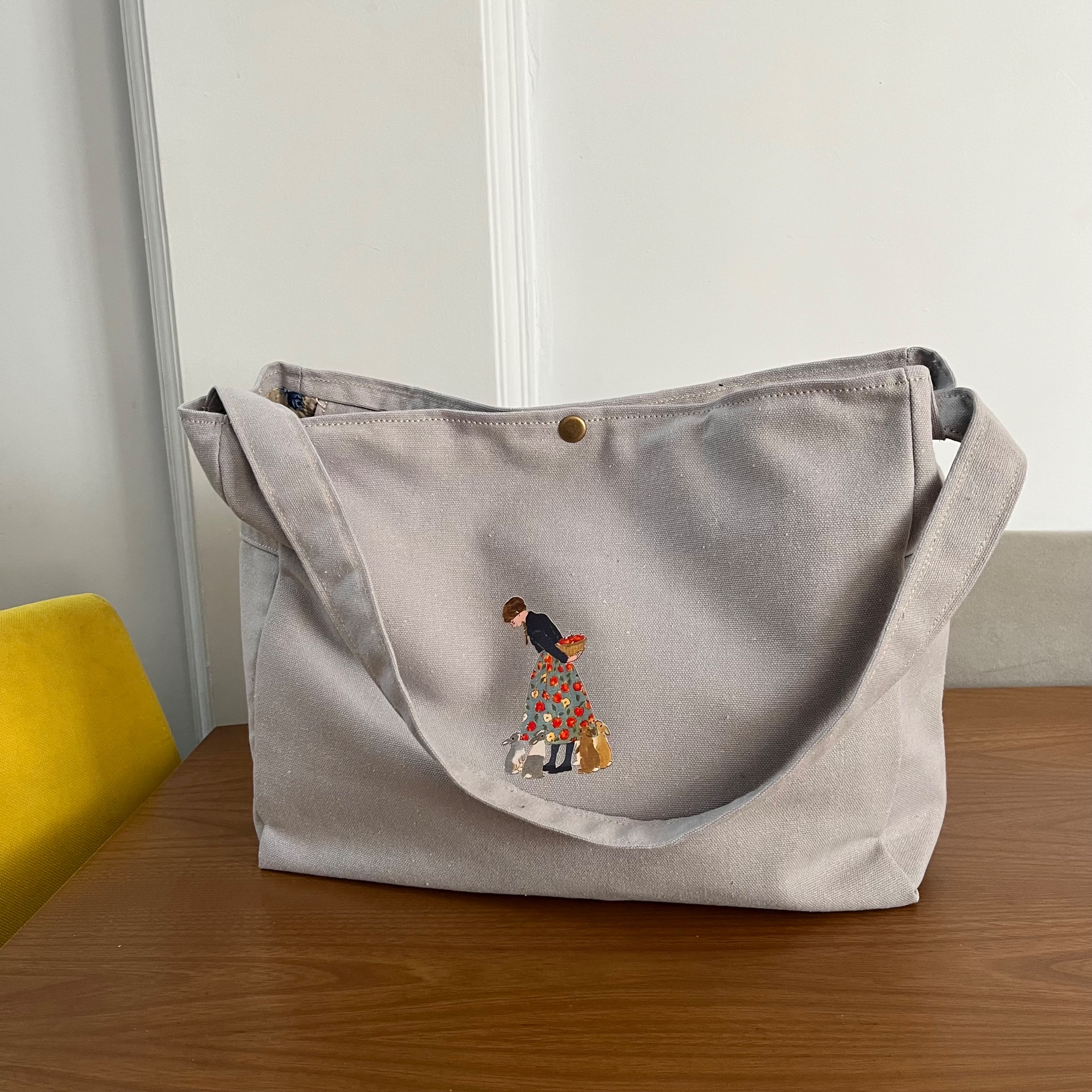 کیف پارچه ای تصویرسازی رعنا