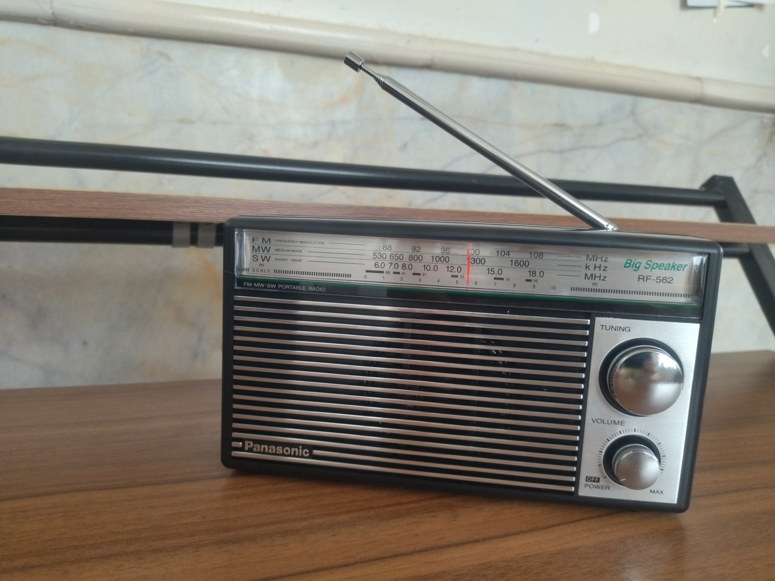 رادیو پاناسونیک مدل RF-562DD2 | مشکی