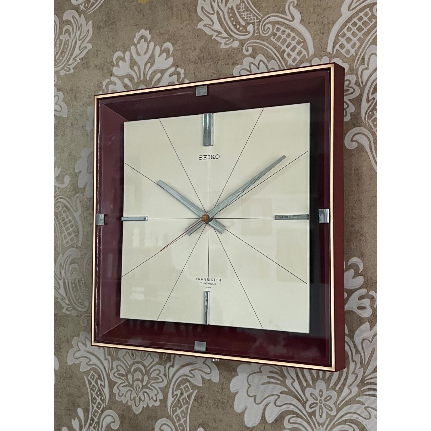 ساعت دیواری سیکو ژاپن (بانکی) SEIKO