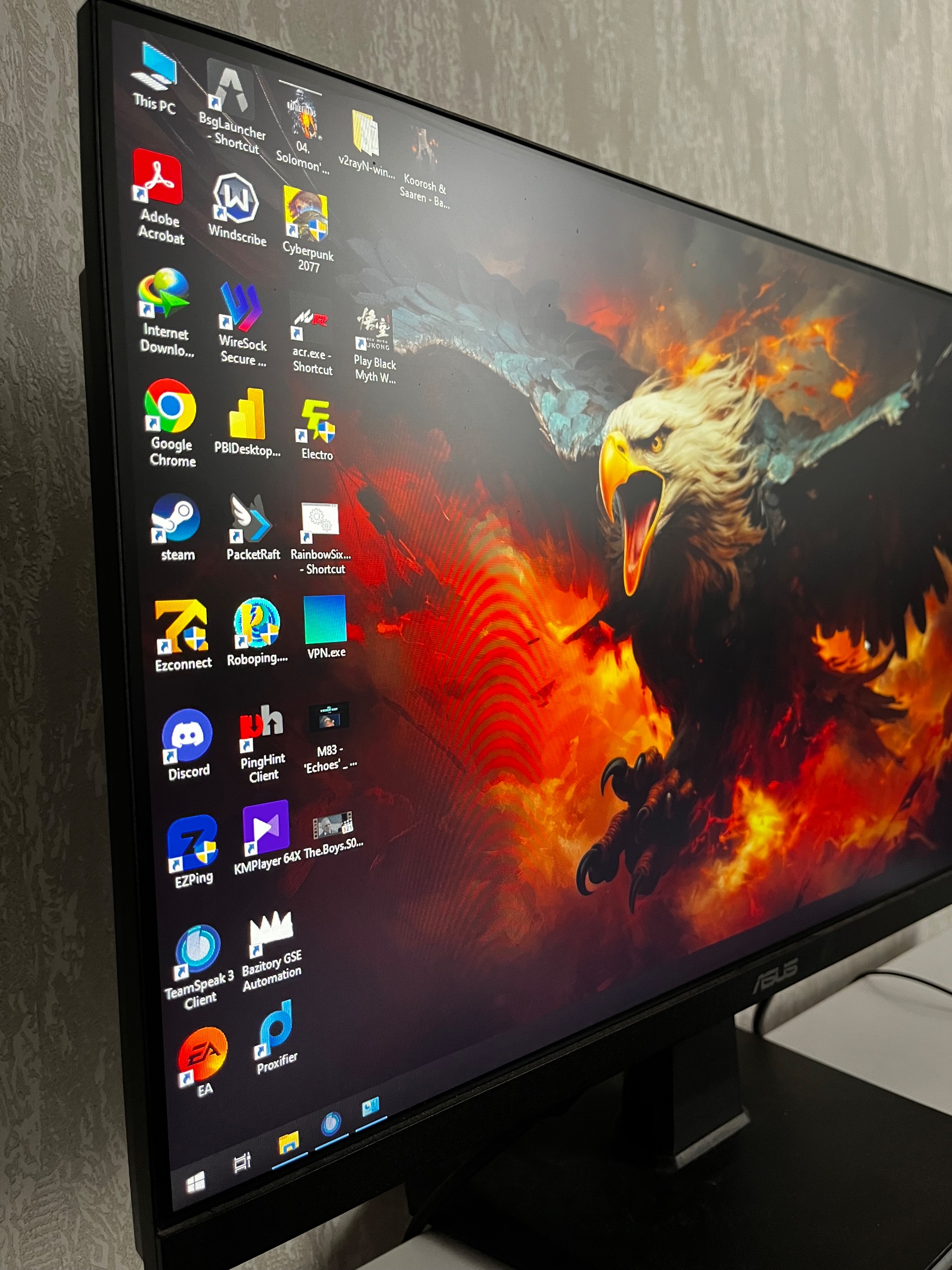 مانیتور گیمینگ ASUS va24ehf