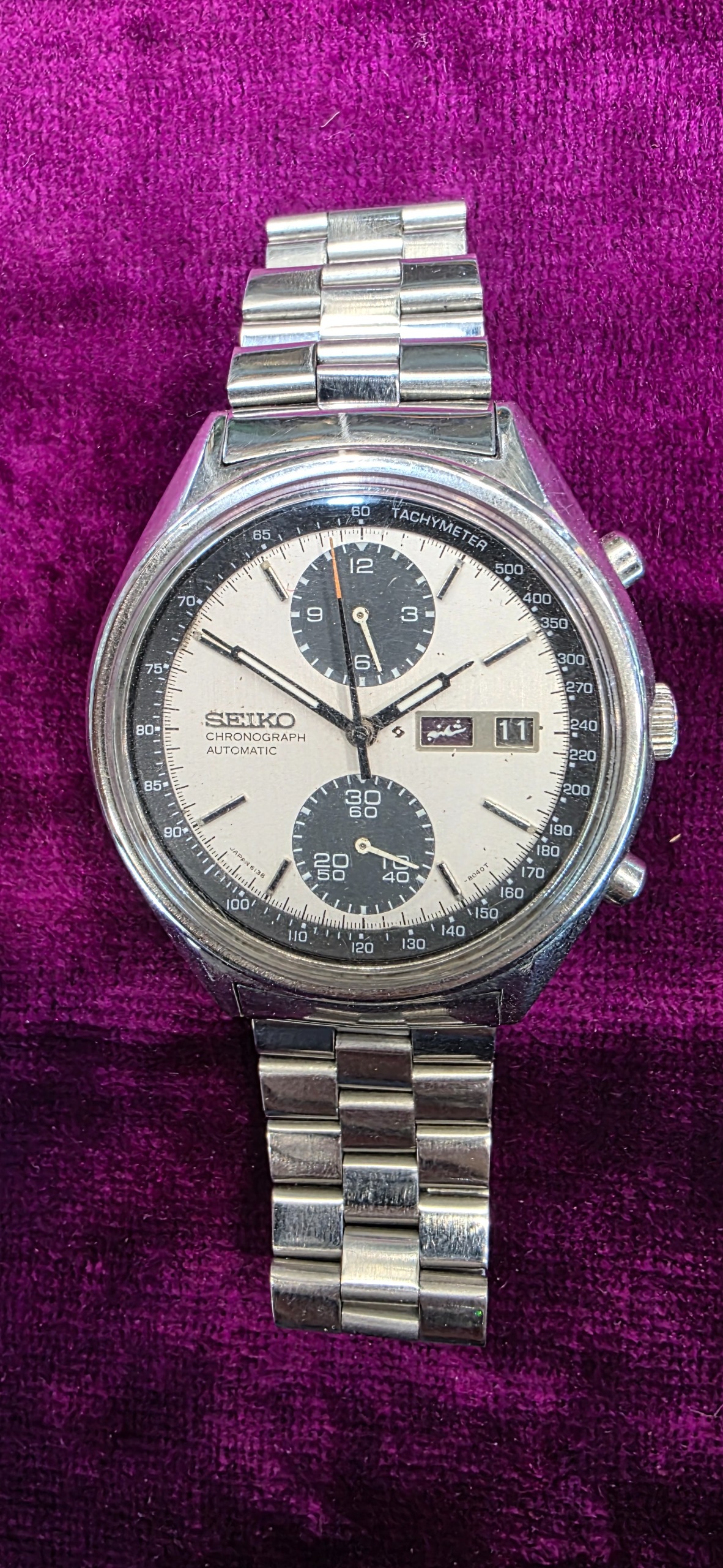 ساعت Seiko کورنوگراف پاندا