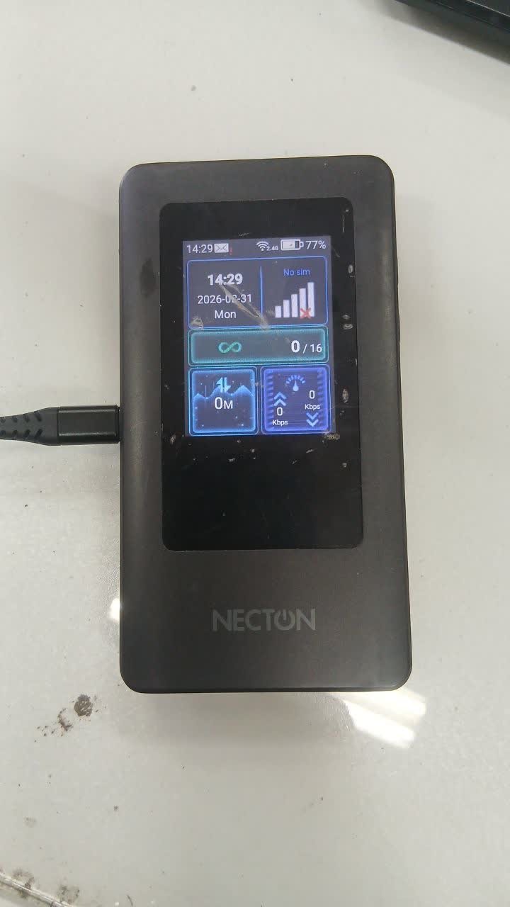 مودم 5Gو 4G سیم کارتی NECTON