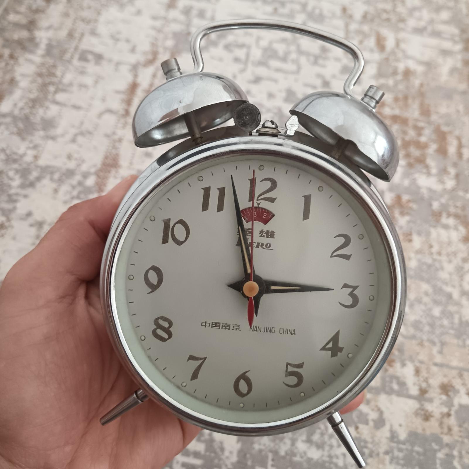 ساعت عقربه ای رومیزی_ قدیمی و آنتیک