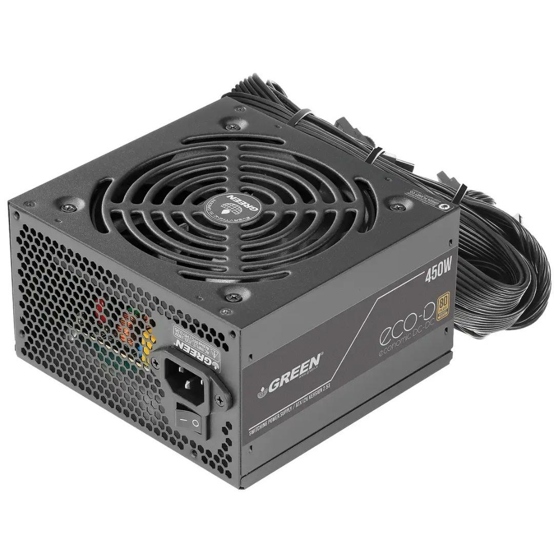 منبع تغذیه (پاور) کامپیوتر گرین 450 w