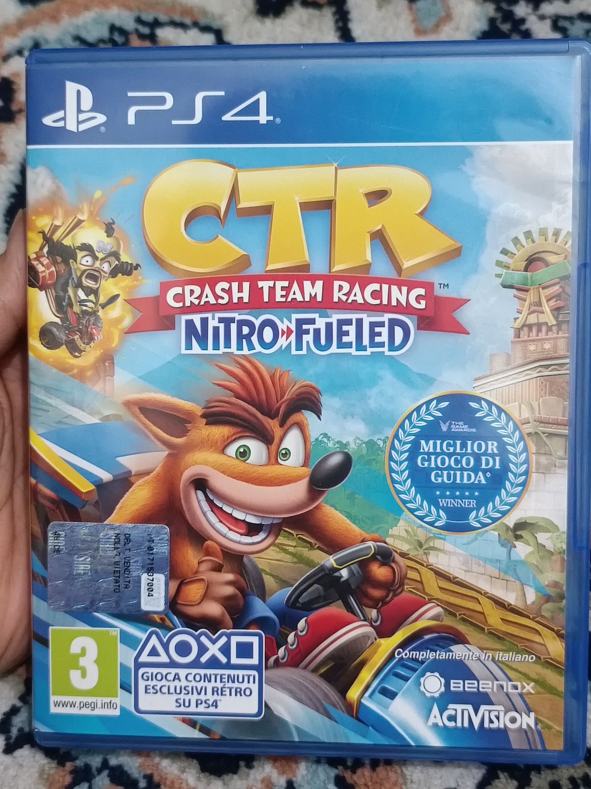 بازی کراش ماشینی CRASH TEAM RACING CTR