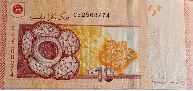 10 رینگیت مالزی