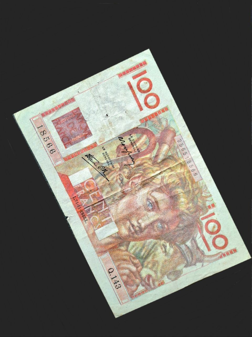 اسکناس 100 فرانک فرانسه