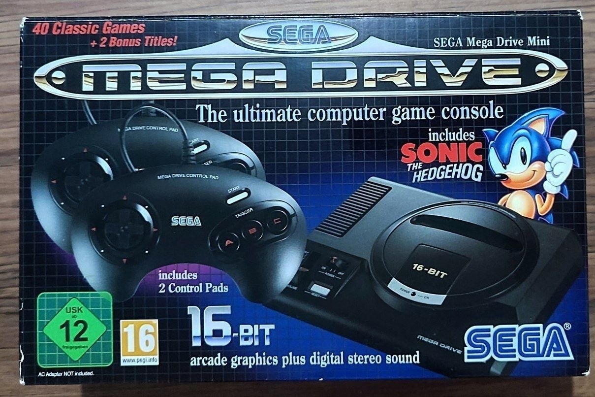 سگا Sega mega drive Pal اورجینال باندل دودسته
