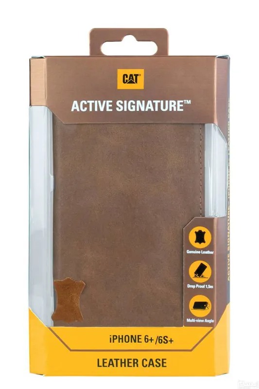 کیف کلاسوری چرمی آیفون 6/6s CAT
