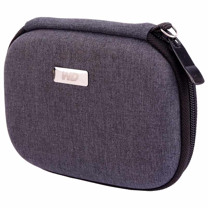 کیف هارد اکسترنال کوچک WD رنگ خاکستری