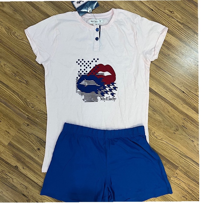 بلوز و شلوارک زنانه ست برند mylady