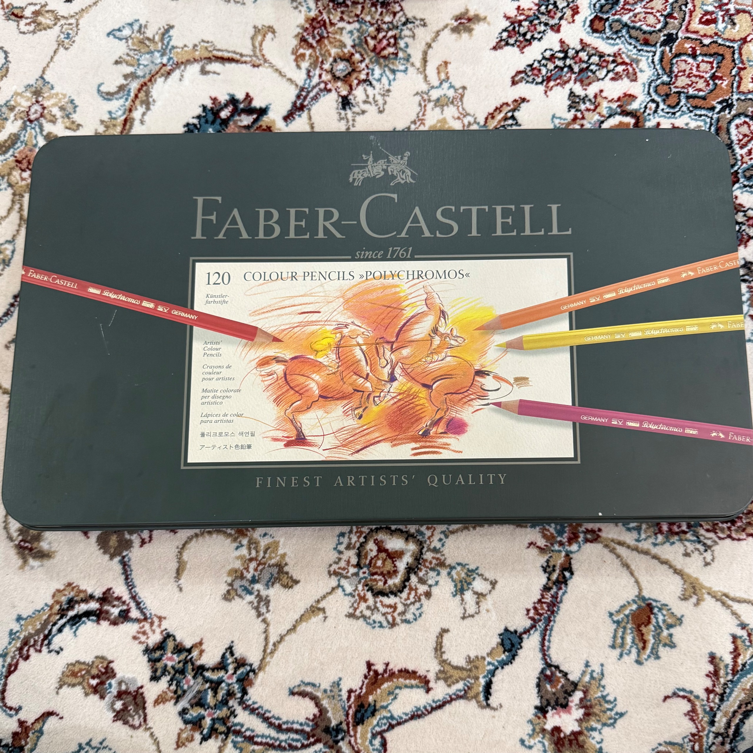 مدادرنگی پلی کروم Polychromos فابرکاستل 120 تایی