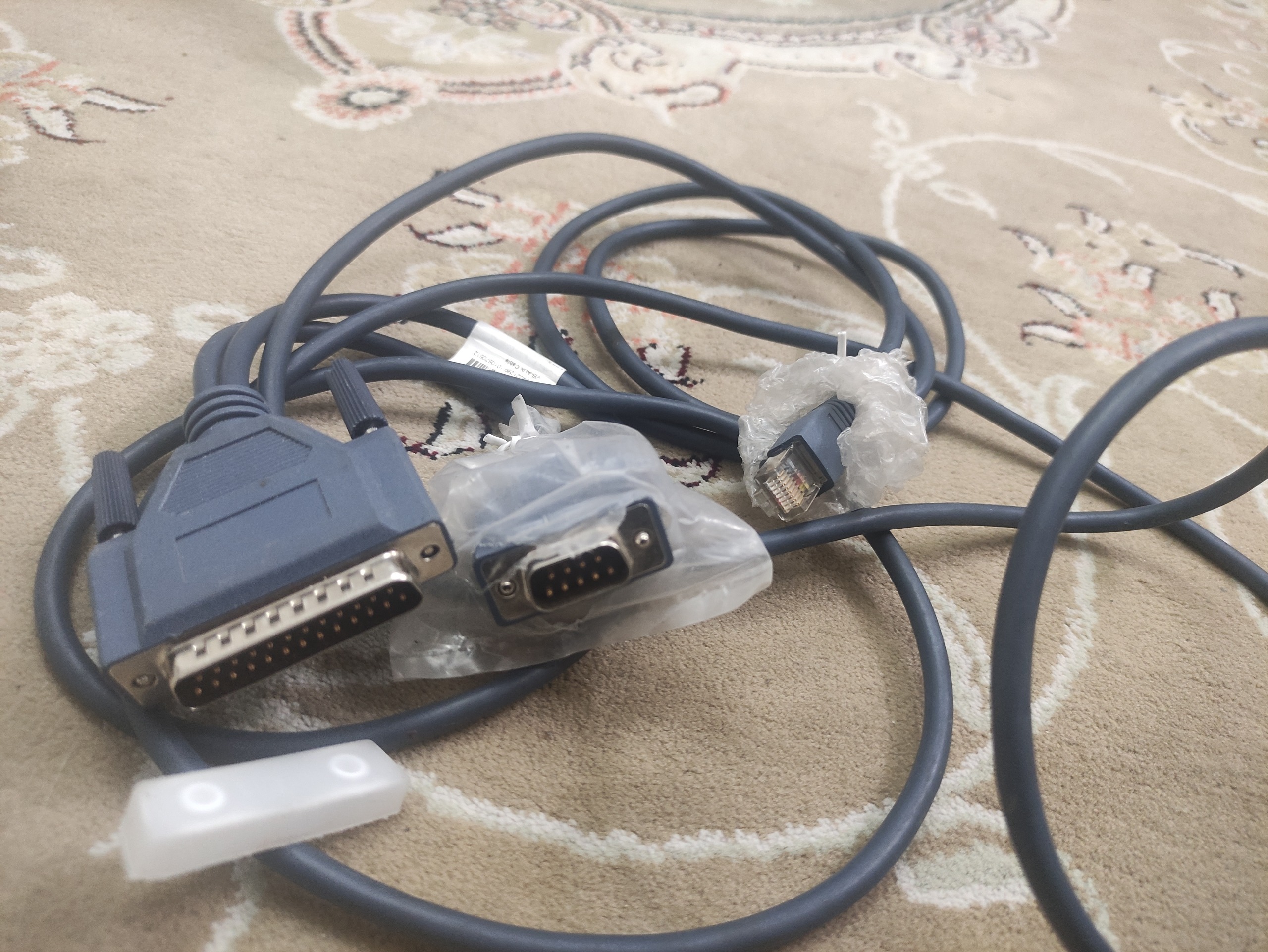 کابل پارالل به rs232 و لن