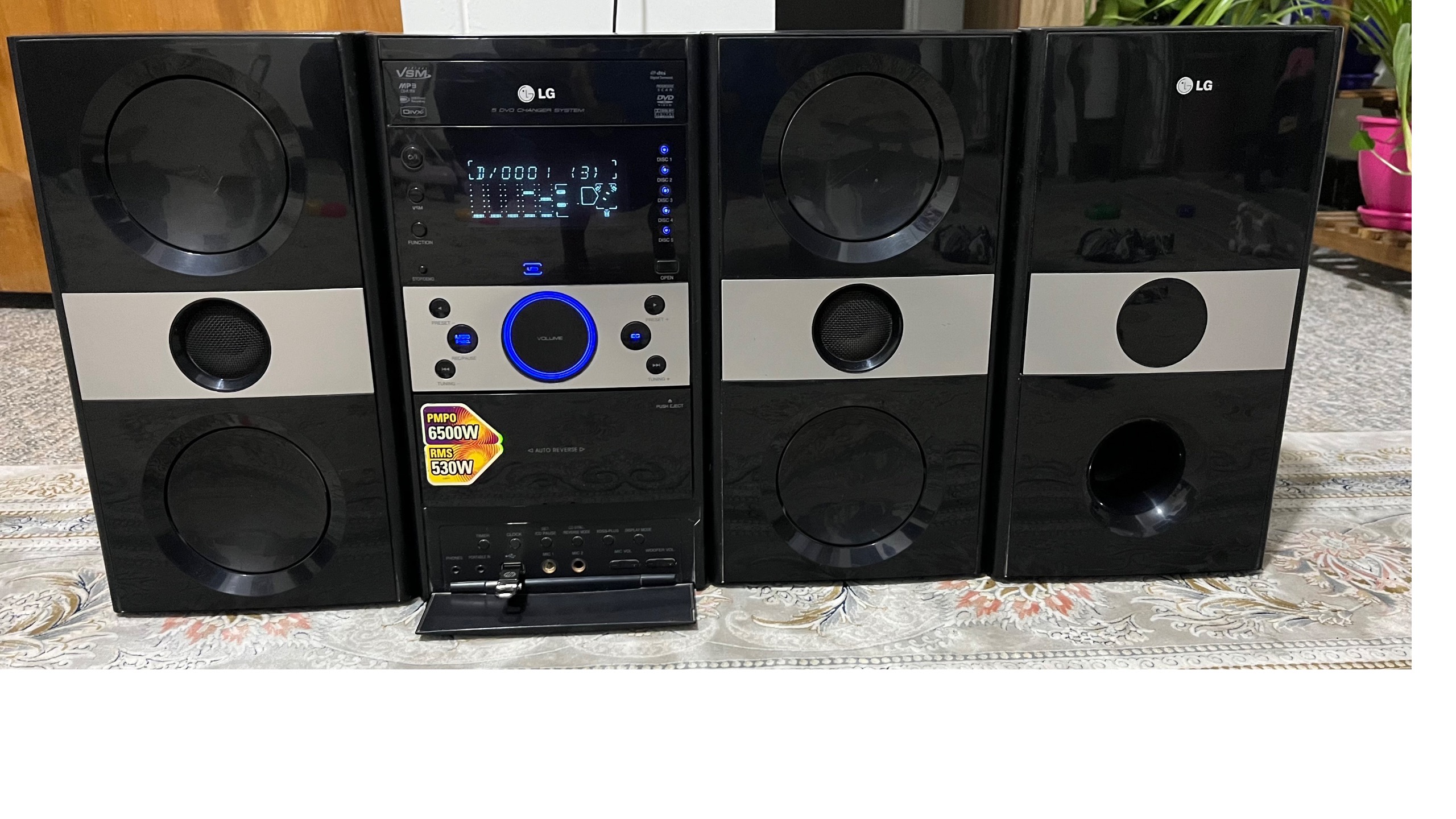 ضبط ال جی 6500 وات فلش خور