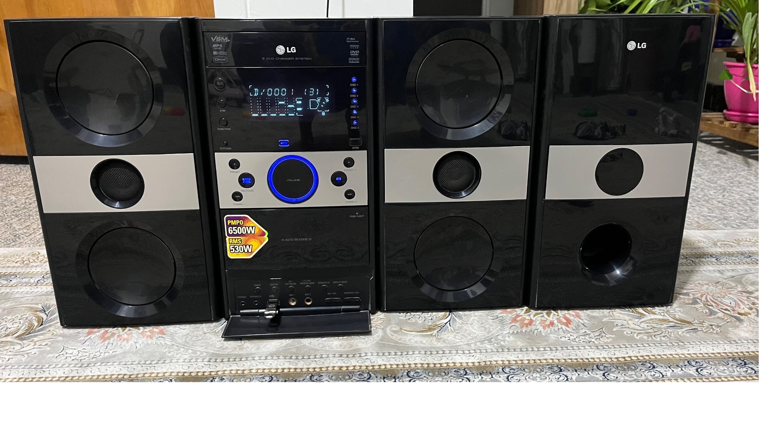 ضبط ال جی 6500 وات فلش خور