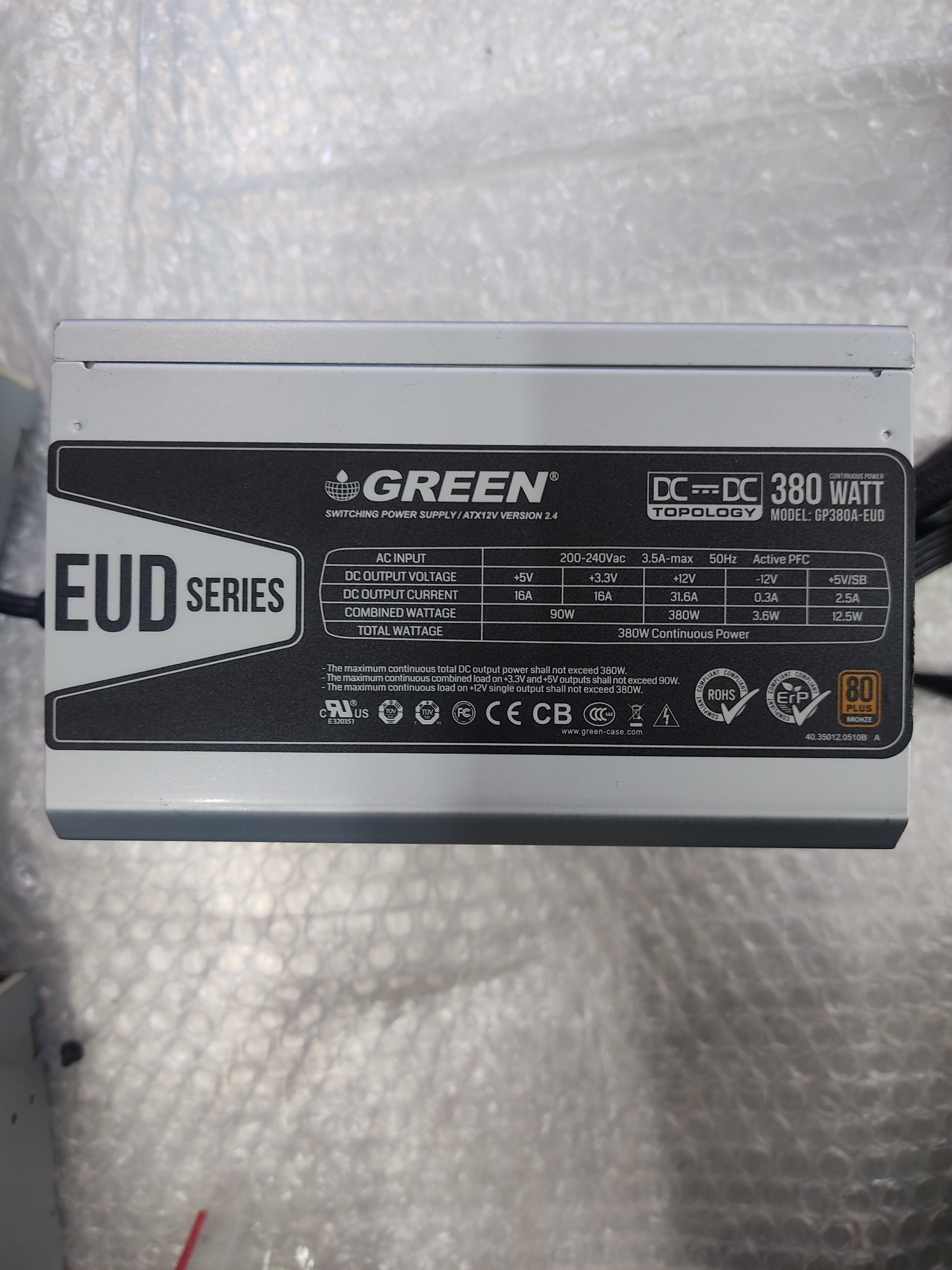 پاور گرین مدل GREEN GP380A-EUD