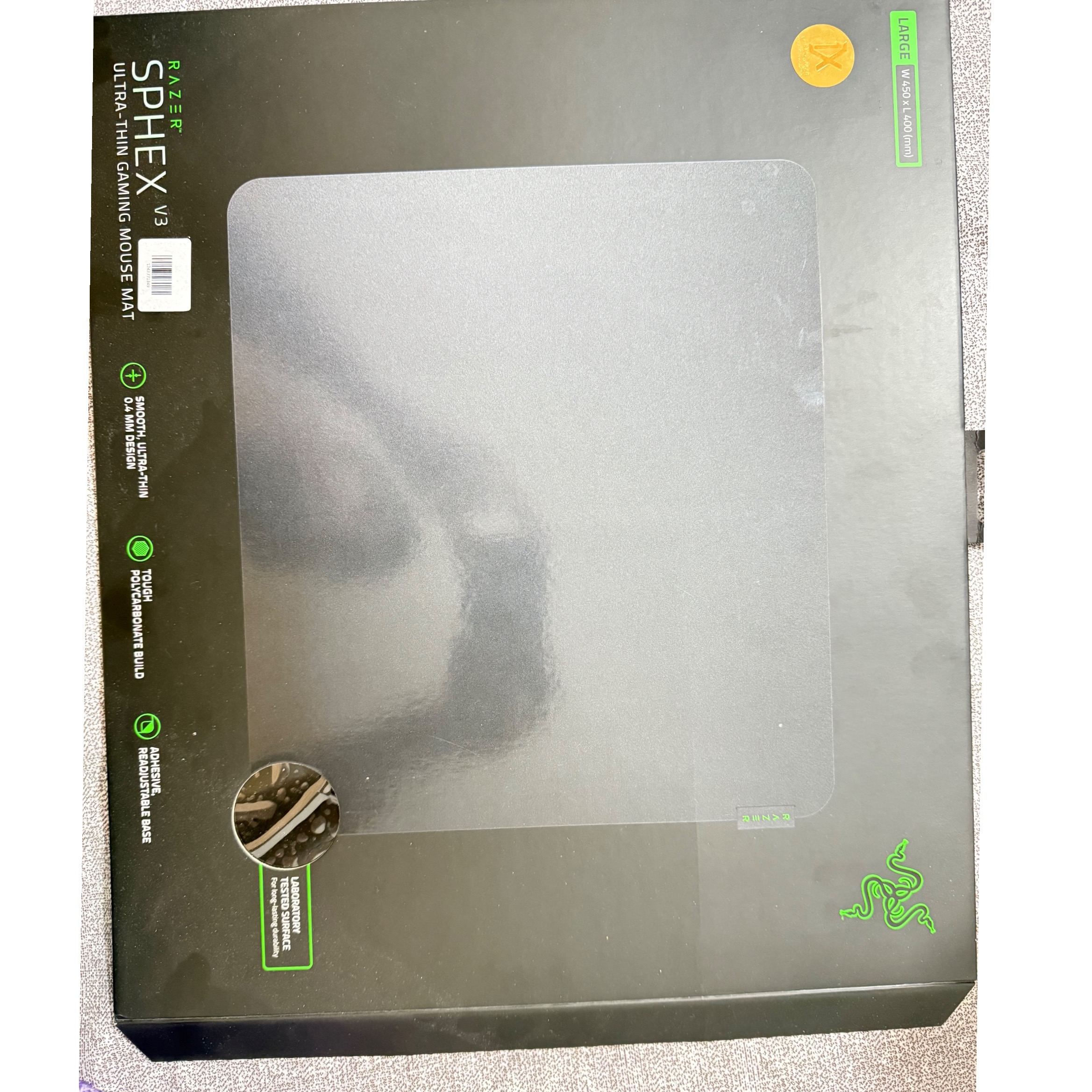 موس پد razer sphex v3