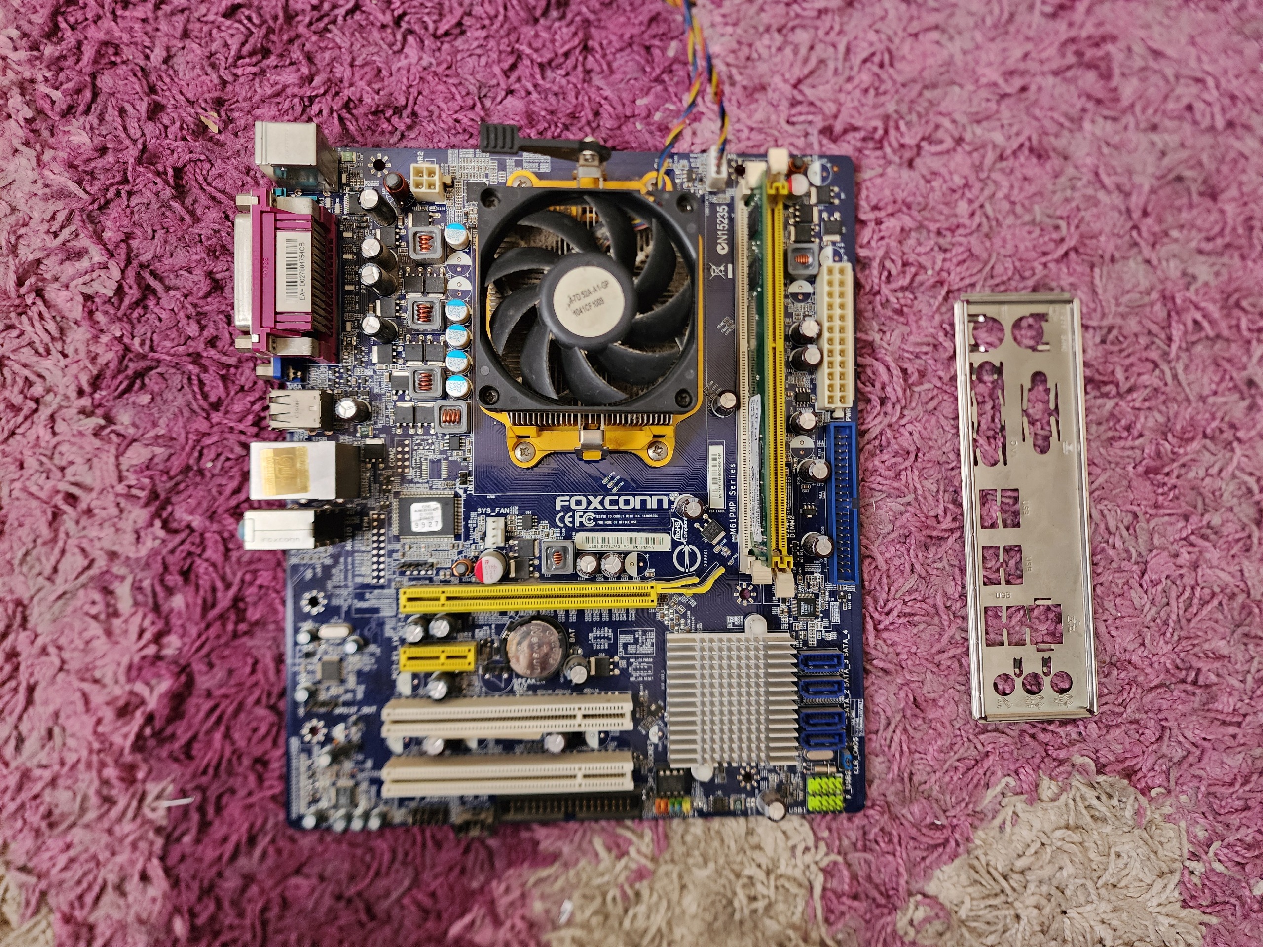 باندل کامل ddr3 سی پی یو دو هسته ای
