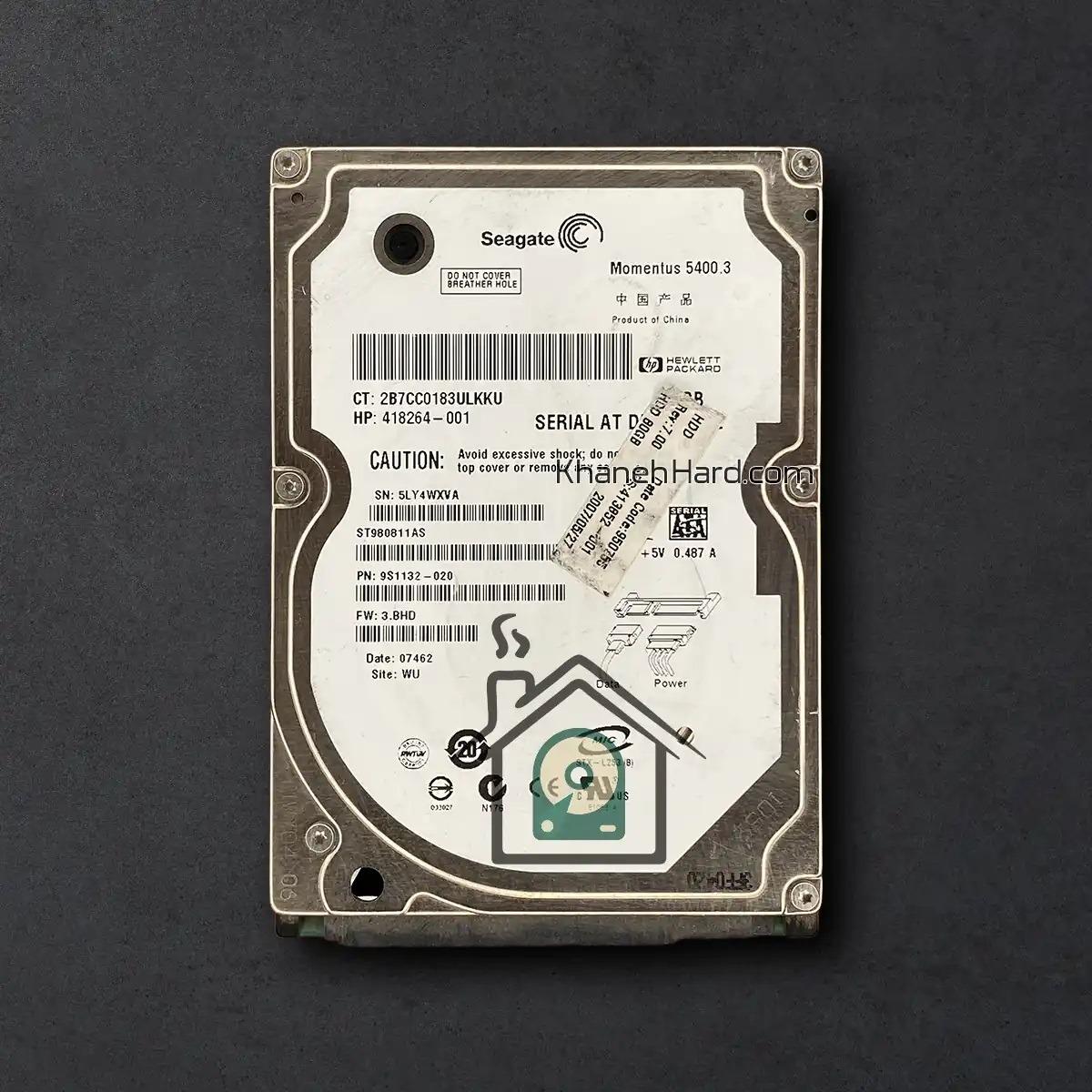 هارد 40 گیگابایت لپ تاپ و کنسول